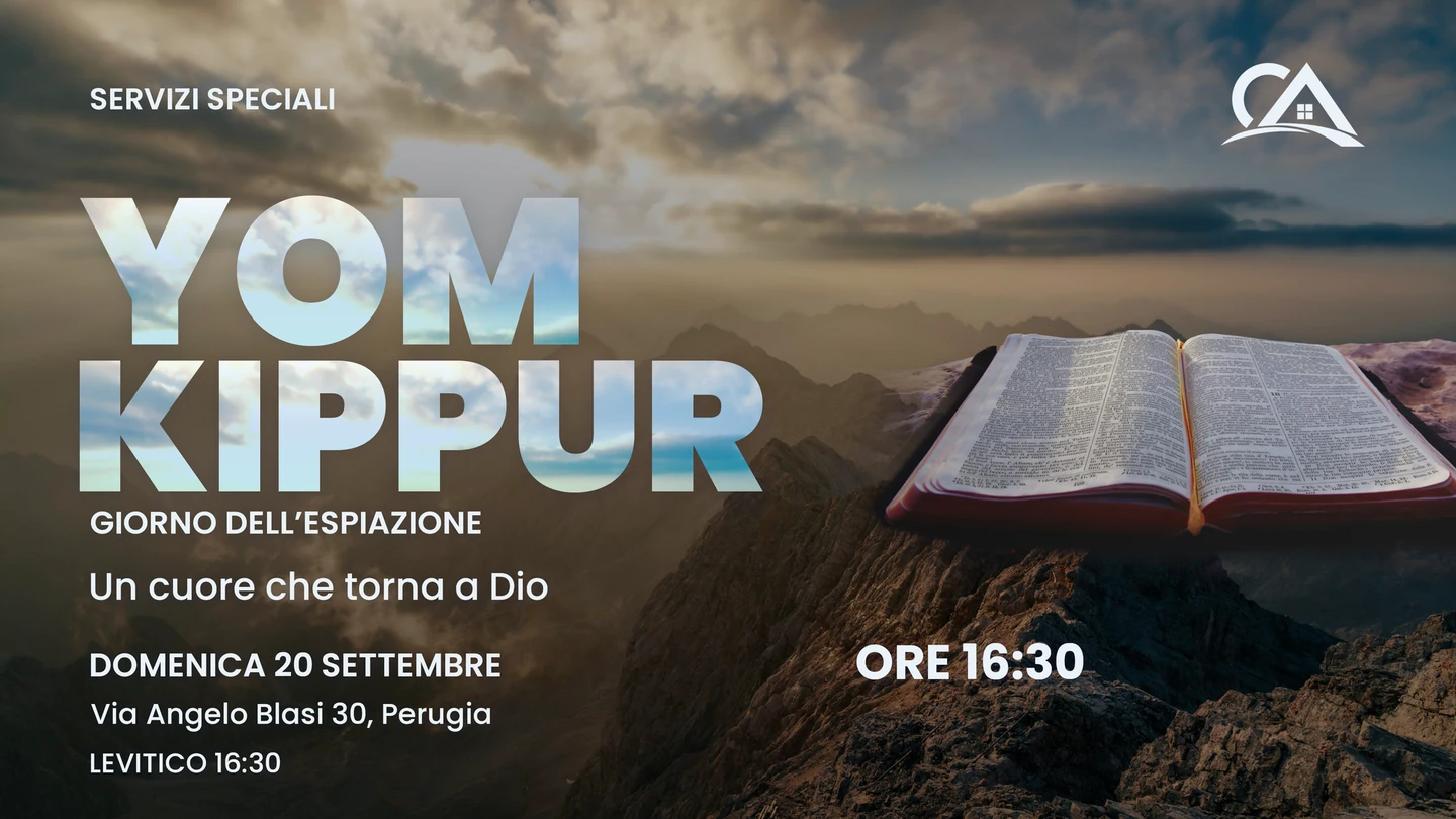 Yom Kippur, Bibbia aperta e montagne illuminate